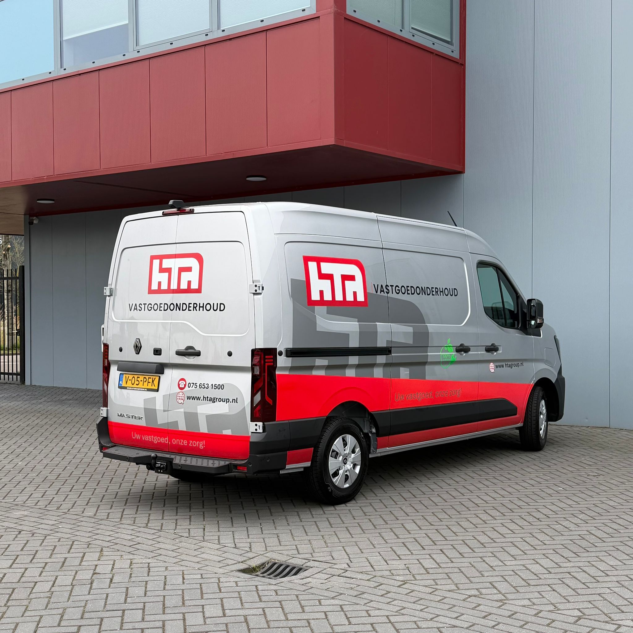 Servicebus van HTA Vastgoedonderhoud